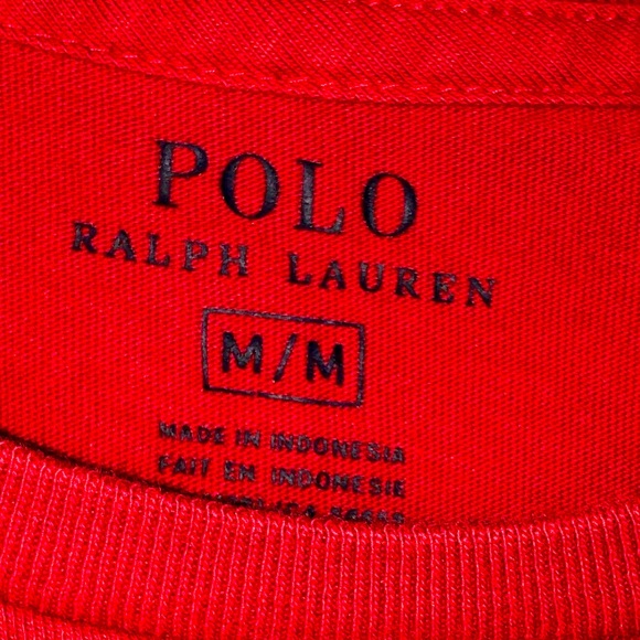Red Ralph Lauren Polo Shirt - Picture 3 of 3